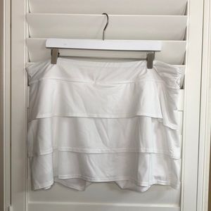 ZELOS athletic ruffle skort